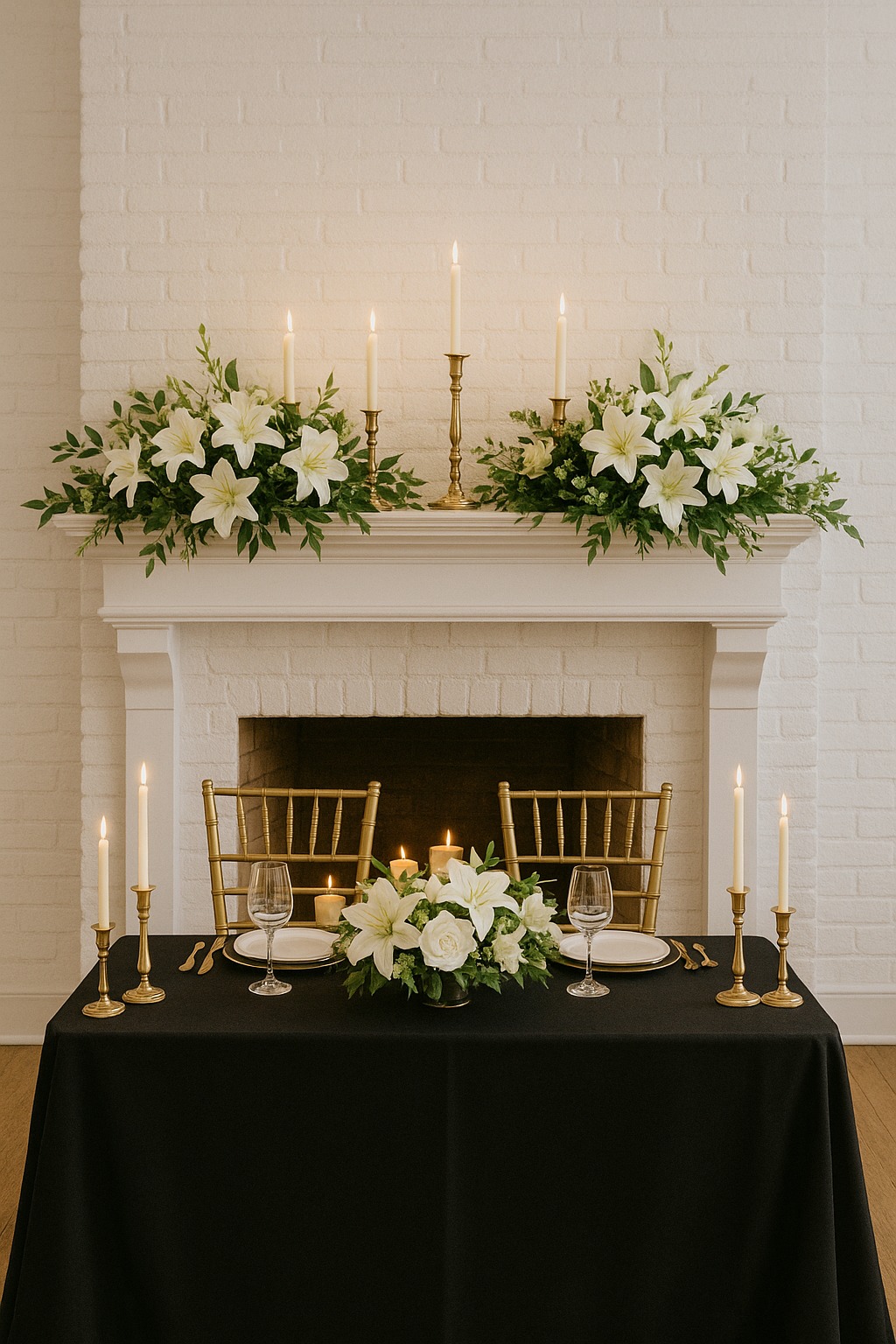 Intimate dinner setup at The Maxwell